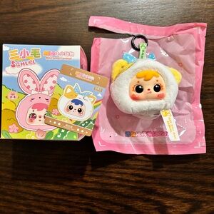 Samuel MINI Small Animal Plush Series Confirmed Monster Cat SECRET